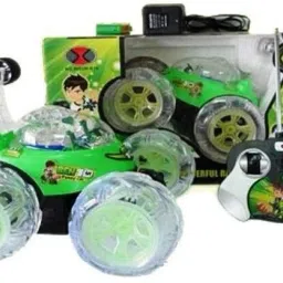 Ben 10 Stunt Car High Quality Remote Control Dancing Racing Led-image-27