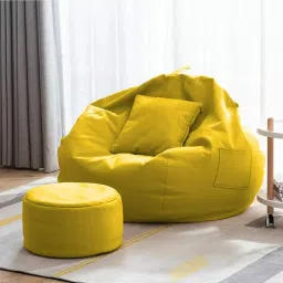 4XL Tear Drop Bean Bag Cover(Without Beans)-image-28