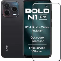 SM Styles Edge To Edge Tempered Glass for LAVA Bold N1 Pro-image-5