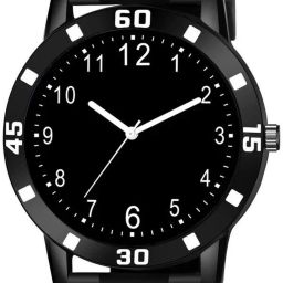 Men’s black analog wristwatch for men Analog Watch - For Men Men's analog watch with high-contrast black dial-image-74