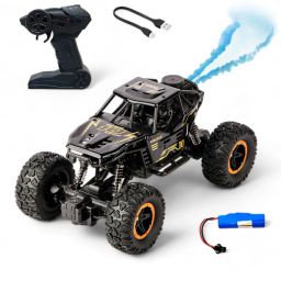 Remote Control Metal Car for Kids with Mist Smoke Monster Truck rock crawler_TT6-image-101