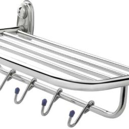 Stainless Steel Towel Rack (24 Inch) Chrome Finish Silver, Chrome Towel Holder (Stainless Steel) 24 inch 4 Bar Towel Rod-image-48