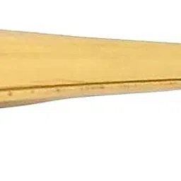 a & h enterprises Spoon Set for Dining Table Brass Set of 6 pieces Plain Design Daily Use Brass Table Spoon Set image 4