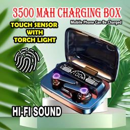 crecro M19 bluetooth earbuds headset wireless earphone 5.3 LED Display M10 Q18 Smart Headphones-image-86