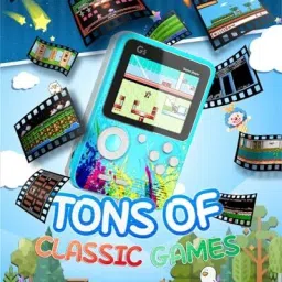 Bestie Toys Retro Handheld Game Console, Mini Retro Game Console with Many Classic Games 2 GB with 500 image 4