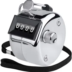 ml enterprises 4 Digits Hand Held Tally Counter Numbers Clicker Analog Tally Counter Analog Tally Counter image 5