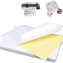 A4 Glossy Sticker Paper-50 Sheets in 1 Pack Unruled A4 paper 120 gsm Printer Paper-image-58
