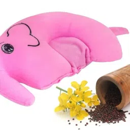 Rai Pillow for Baby Head Shaper | Mustard Seeds Animals Baby Pillow Pack of 1-image-21
