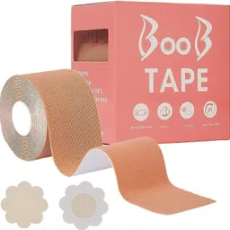 nimyank Women's Cotton Spandex Multipurpose Breast Lift Boob Tape 046 Nursing Breast Pad-picture-17