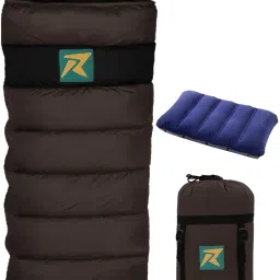 Karakoram Rectangular -5°C Sleep Bag Camping Hiking For Adults, Free Air Pillow Sleeping Bag-image-20
