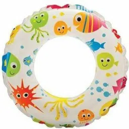 Inflatable Designer Swimming Pool Ring for (6-10 years kids) Boys and Girls Swim Floatation Belt-picture-16