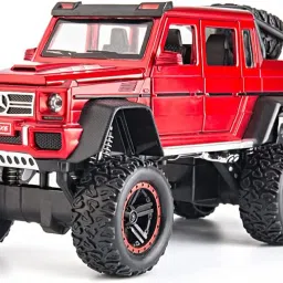 1:24 Scale Die-Cast Benz G63 6X6 Metal PullBack Car Openable Doors Music, Lights-image-14