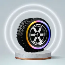 SACRO Tyre (PORTABLE BLUETOOTH DESKTOP SPEAKER) With Crystal Clear SoundL211 10 W Bluetooth Laptop/Desktop Speaker-11