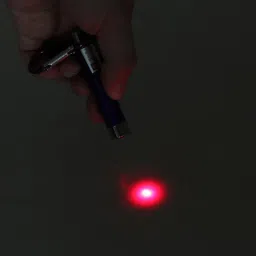 GLARIXA 3 In 1 Multifunction Laser Light Pointer Uv Led Torch Flashlight with Keychain image 4
