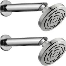 5 Inch Round Amaze Overhead Shower With Arm - Set of 2 Pieces Shower Grab Bar-picture-9