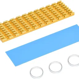 Tobo Aluminum Heatsinks for PCIe NVMe with Silicone Thermal Pad TD-1037PC Cooling Pad-21