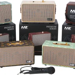 MZ M434SP (PORTABLE BLUETOOTH SPEAKER) Dynamic Thunder Sound with High Bass 16 W Bluetooth Party Speaker image 2