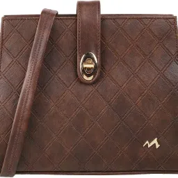 Brown Women Hand-held Bag - Medium 66-7208-Brown-image-2