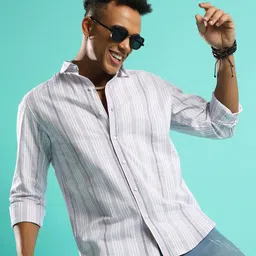 campus sutra Men Regular Fit Printed Spread Collar Casual Shirt-picture-20