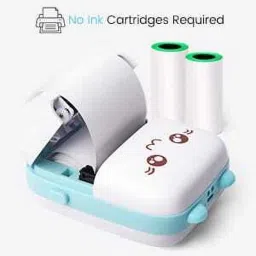 EVAAENTERPRISES Portable Mini Pocket Printer with Bluetooth Thermal Receipt Printer Pocket Printer-5
