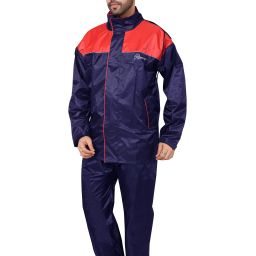 Colorblock Men Raincoat-image-6