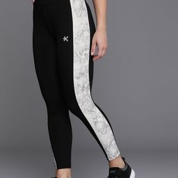 hrx by hrithik roshan Solid Women Black Tights-picture-10