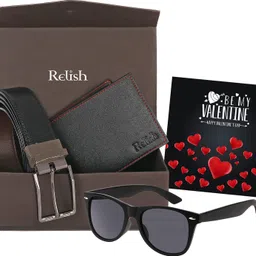 relish Happy Valentine Day Gift Combo for Mens, Husband and Boyfriends Paper Gift Box-picture-1