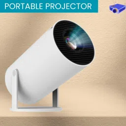 CLAIRBELL Mini HD Projector for Home 4KSupport With Built-in App Netflix/Prime/YouTubeC9 (4500 lm / 1 Speaker / Wireless / Remote Controller) Portable Projector-19