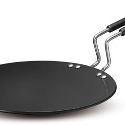 Hard anodized Tawa23cm Tawa 23.5 cm diameter-8