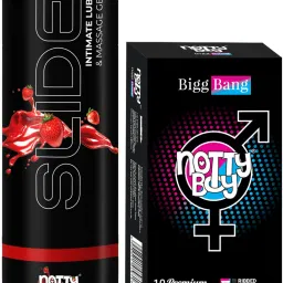4in1,Dots, Extra Time Condoms,& Water Based Slide Original Lube & Massage Gel,-image-15