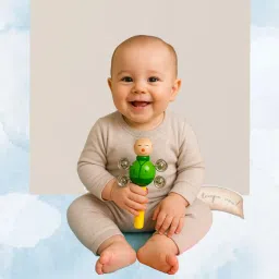 joy bells toddler stick shape musical adorable Rattle-picture-19