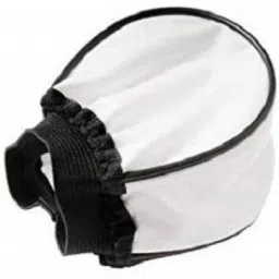 Stela Universal Soft Mini Flash Bounce Diffuser Cap FLASH Diffuser (White) Flash Diffuser image 4
