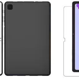 Screen Guard & Protector Applicator Accessory Combo for Tab Glass & Back cover for Samsung Galaxy TAB A7 T500,T505,T507-image-2