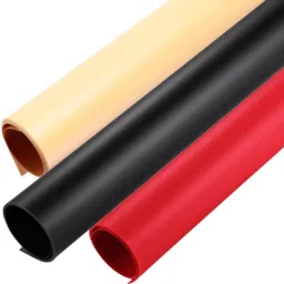 Royalkart PVC Photography Backdrop Background, 70 cm x 140 cm, red black yellow Reflector-image-23