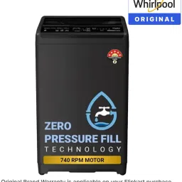 whirlpool 6 kg Magic Clean 5 Star and Digital Display Fully Automatic Top Load Grey image 2