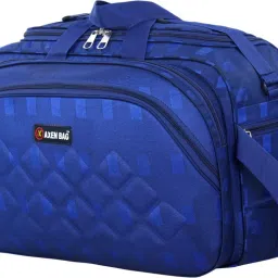 60 L Strolley Duffel Bag - ABLUECHIK_14-12 - Blue - Large Capacity-image-55