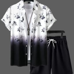 Men Night Suit Set Multicolor Printed-image-23