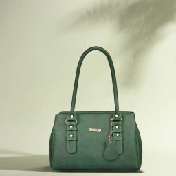 Women Green Shoulder Bag - Extra Spacious-image-59