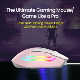 Portronics Vader Gaming Mouse with 6 Buttons, Thumb Support, RGB Lights, Max 6400 DPI Wired Ambidextrous OpticalGaming Mouse image 2
