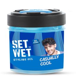 Styling Hair Gel for Men - Casually Cool for Medium Hold & High Shine,No Alcohol Hair Styler-image-98