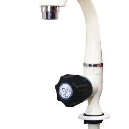 Pvc Swan Neck Tap Crystal Black (With Foam Flow) For Kitchen/Bathroom Wash Basins Pillar Tap Faucet Pvc Swan neck Taps Pillar Tap Faucet-image-14