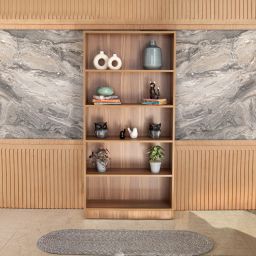 lussomobily 5 Layer Wooden Bookshelf Multipurpose Display Storage Unit Bookcases Engineered Wood Open Book Shelf-picture-26