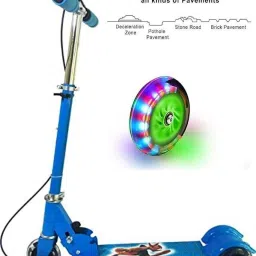 Scooter for Kids| Outdoor 3 Led Light on Wheel Foldable Kick Cycle for Kids-image-64