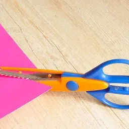 freedy Designer Shape Cutter Zig Zag Scissor(pack of 4) Scissors image 4