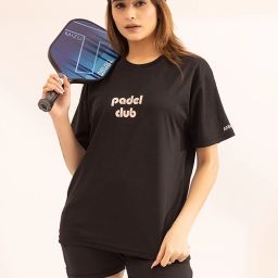 Women Solid Round Neck Elastane Black T-Shirt-image-32