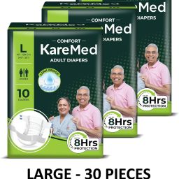 Comfort Adult Tape Diaper - Large (10 Pieces) - (Pack of 3) - L-image-40