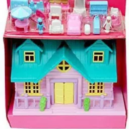 Funny House Play Set-Doll House Set (Multicolor)-15