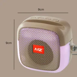 MZ (PORTABLE BLUETOOTH SPEAKER) Dynamic Thunder Sound with Disco LED 5 W Bluetooth Speaker image 3
