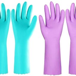 Dish Washing Natural Rubber Clothing Car Bike Kitchen Platform Animal Bath Wash , Pet Care , Washable And Reusable , Dish Scrubberd , Waterproof Heat Restitance Kicthen Multi Purpose Household , Garage Industry Multi Magic Functional Special Gloves ZQ_9 Wet and Dry Disposable Glove Set-image-72