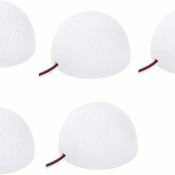 LipiWorld CCTV Pickup Audio Surveillance Microphone MIC Audio Monitoring Security System for CCTV Systems Round Shape (Pack of 5) Camera Microphone-1